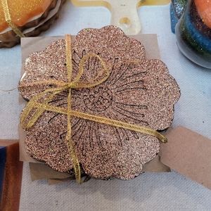 Epoxy Resin Set of 4 Coasters